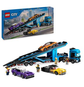 LEGO 60408 City Laweta z samochodami sportowymi