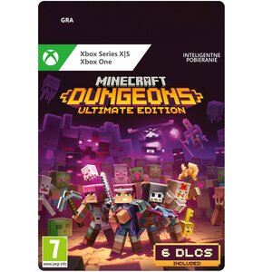 Kod aktywacyjny Minecraft: Dungeons Ultimate 15 urodziny Gra XBOX ONE (Kompatybilna z Xbox Series X)