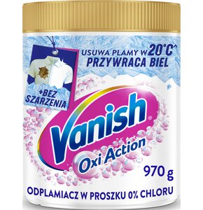 Odplamiacz do prania VANISH Oxi Action Biały 0.97 kg