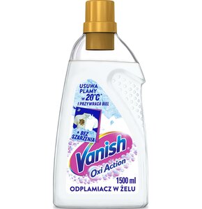Odplamiacz do prania VANISH Oxi Action Biały 1500 ml
