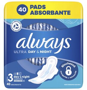 Podpaski ALWAYS Ultra Day & Night Rozmiar 3 (40 sztuk)