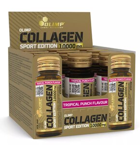 Kolagen OLIMP Collagen Sport Edition Shot Tropikalny (9 x 25 ml)