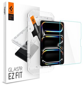Szkło hartowane SPIGEN Glas.TR EZ Fit do Apple iPad Pro 13 7 gen/2024 + ramka