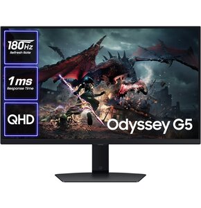 Monitor SAMSUNG Odyssey G5 LS27DG500EUXEN 27" 2560x1440px IPS 180Hz 1 ms [GTG]