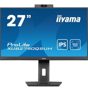 Monitor IIYAMA ProLite XUB2790QSUH-B1 27" 2560x1440px IPS 100Hz 0.4 ms [MPRT]