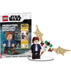 Książka LEGO Star Wars Przemytnik, Rebeliant, Bohater LNC-6309P1 (okładka miękka)