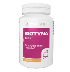 Biotyna ACTIVLAB 5000 (30 tabletek)