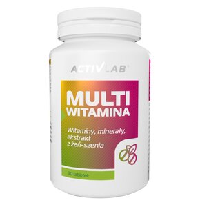 Kompleks witamin i minerałów ACTIVLAB Multiwitamina (30 tabletek)
