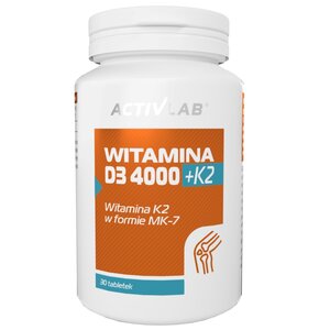 Witamina D3+K2 ACTIVLAB (30 kapsułek)