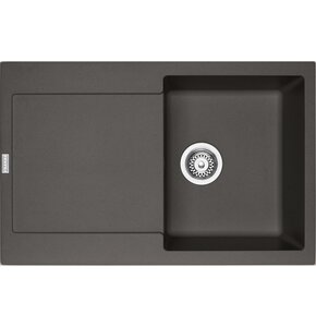 Zlewozmywak jednokomorowy z ociekaczem FRANKE Maris MRG 611-78 114.0716.343 Łupkowy szary 50x78