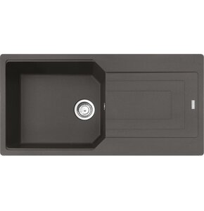 Zlewozmywak jednokomorowy z ociekaczem FRANKE Urban UBG 611-100 XL 114.0716.366 Łupkowy szary 50x100
