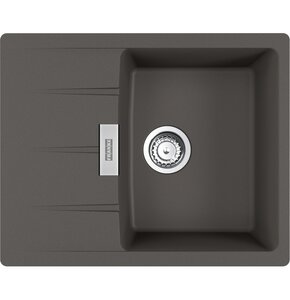 Zlewozmywak jednokomorowy z ociekaczem FRANKE Centro CNG 611-62 114.0716.323 Łupkowy szary 50x62