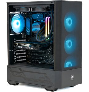 Komputer MAD DOG Powered by MSI FORGE112-I04WR32 i5-14400F 32GB RAM 1TB SSD GeForce RTX4060 DLSS 3 Wi-Fi Windows 11 Home