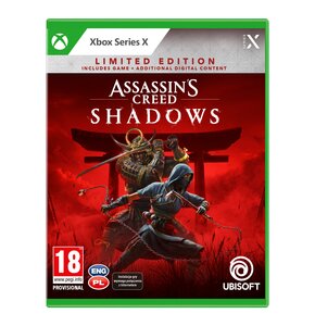 Assassin's Creed Shadows - Edycja Limitowana Gra XBOX SERIES X + Steelbook