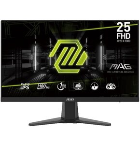 Monitor MSI MAG 256F 24.5” 1920x1080px IPS 180Hz 1ms (GTG)