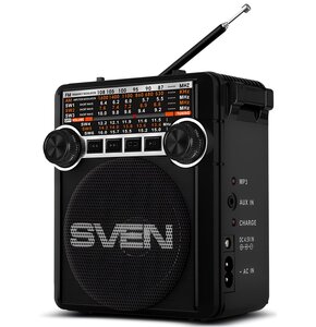 Radio SVEN SRP-355 Analogowe Przenośne Czarny