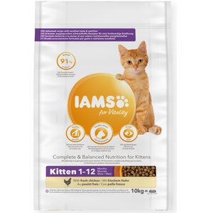 Karma dla kota IAMS For Vitality Kitten Kurczak 10 kg