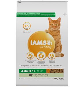 Karma dla kota IAMS For Vitality Adult Jagnięcina 10 kg
