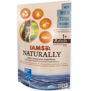 Karma dla kota IAMS Naturally Tuńczyk w sosie 85 g