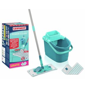 Zestaw z mopem LEIFHEIT PowerClean M 55515 + Wkład Micro Duo