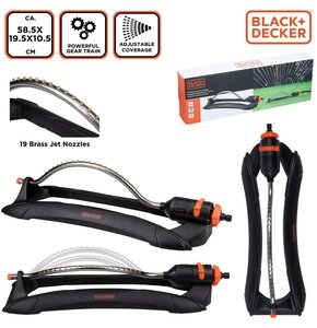 Zraszacz oscylacyjny BLACK DECKER Turbo