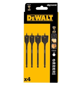 Zestaw wierteł piórowych do drewna DEWALT Extreme Impact (4 szt.)