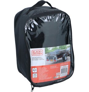 Siatka bagażowa BLACK&DECKER Na przyczepę 8mm 2 x 3 m