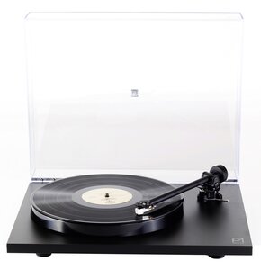 Gramofon REGA Planar 1 Czarny, Manualny,Napęd paskowy,Wkładka Rega,Pokrywa w zestawie,Prędkość odtw. 33 1/3,45 obr./min