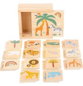 Gra logiczna SMALL FOOT Memo Safari 11696