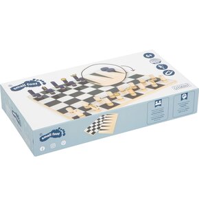 Zestaw gier SMALL FOOT 3 w 1 Szachy Warcaby Tryktrak 12222