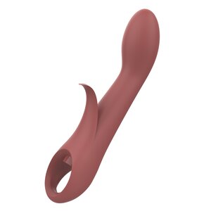 DREAM TOYS Nude Sierra G-Spot Duo wibrator do punktu G ze stymulacją łechtaczki