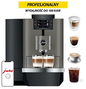 Ekspres JURA X10 Dark Inox (EA) Profesjonalny (Cold Brew)