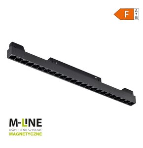 Reflektor szynowy DPM M-Line MTL-SPL-24W-B Czarny