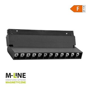 Reflektor szynowy DPM M-Line MTL-ZDSP-12W-B Czarny