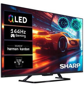 Telewizor SHARP 43GR8765E 43" QLED 4K 144Hz Google TV Dolby Atmos Dolby Vision HDMI 2.1