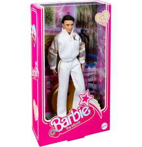 Lalka Barbie The Movie Ken Biało-złoty Dres Disco HPK04