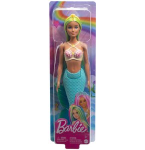 Lalka Barbie Syrenka Niebieski ogon HRR03