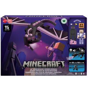 Zestaw figurek MINECRAFT Smok Kresu 15 rocznica HTN25