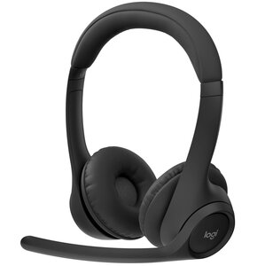 Słuchawki LOGITECH Zone 300 Bezprzewodowe, Nauszne Czarny