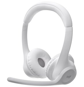 Słuchawki LOGITECH Zone 300 Bezprzewodowe, Nauszne Biały