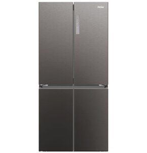 Lodówka HAIER HCR3818ENMD Side by Side No Frost 181.5cm Ciemny Inox