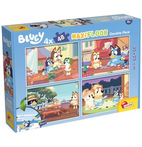 Puzzle LISCIANI Maxi Floor Bluey 304-100354 (192 elementy)