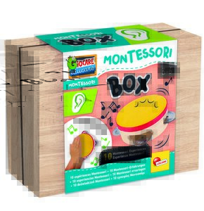 Zabawka tamburyn LISCIANI Montessori Box Słuch 304-105489
