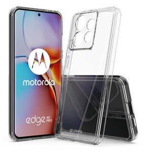 Etui CRONG Crystal Shield Cover do Motorola Edge 40 Pro Przezroczysty