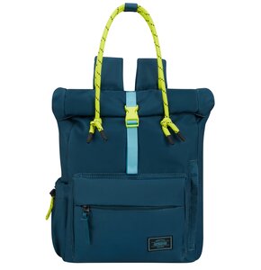 Plecak AMERICAN TOURISTER Urban Groove UG16 Athleisure City Roll Top Deep Ocean Niebieski