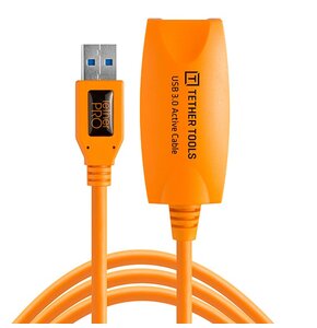 Kabel do tetheringu USB - USB 3.0 TETHER TOOLS Pro 5m Pomarańczowy