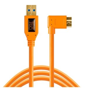 Kabel do tetheringu USB - Micro-B TETHER TOOLS Pro 4.6m 5 Gb/s Pomarańczowy