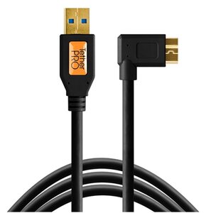 Kabel  do tetheringu USB - Micro-B TETHER TOOLS Pro 4.6m 5 Gb/s Czarny