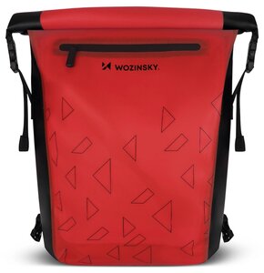 Torba rowerowa na bagażnik WOZINSKY WBB31RE Czerwony