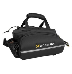 Torba rowerowa na bagażnik WOZINSKY WBB19BK
